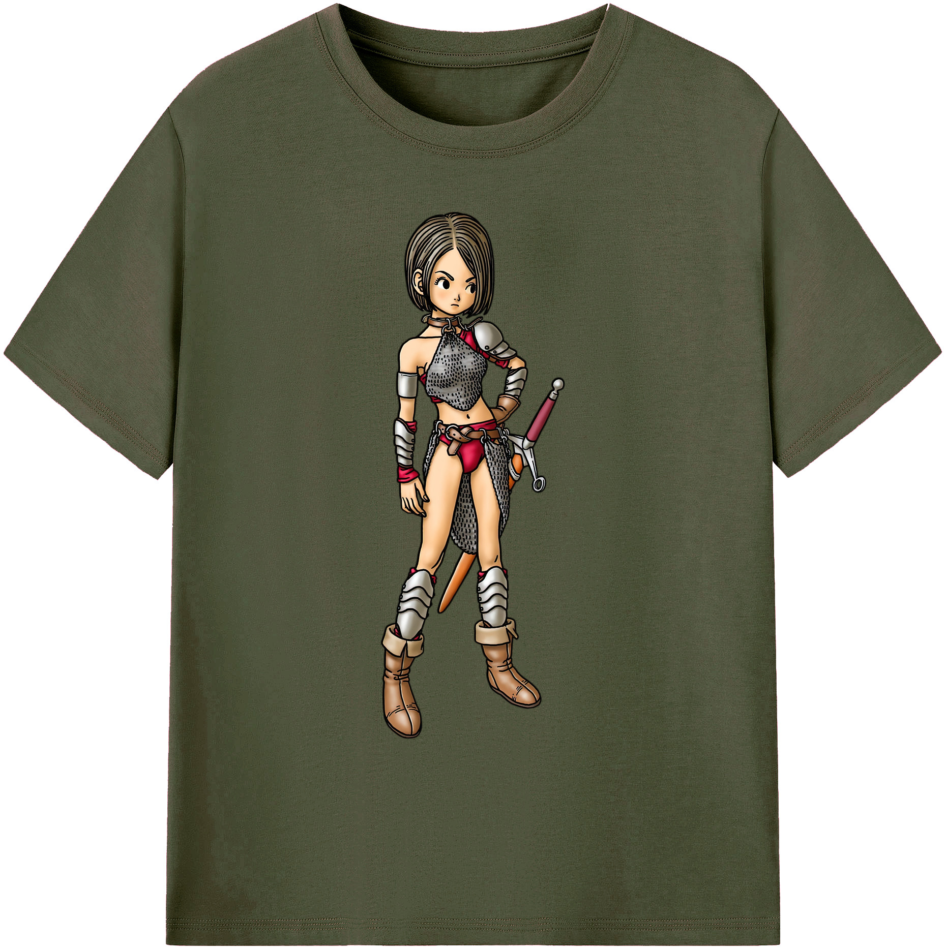 （画像用） ドラゴンクエスト Doragon Kuesuto Dragon Quest 綿100％ メンズ半袖Tシャツ｜肌触りやわらか＆通気性